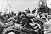 Art Poster, Immigrant Women Sitting on Steerage Deck - 27.5 x 18.75
