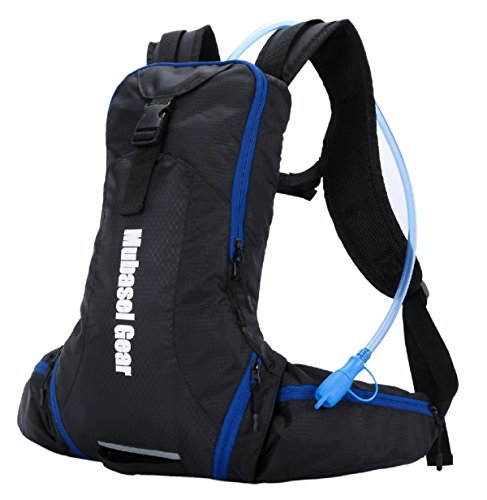 Hydration pack with 70 oz 2L Bladder for Running Hiking Riding Hiking Camping Cycling Climbling Biking - Lightweight Backpack for Runner Outdoor Bicycle & Bike Sports