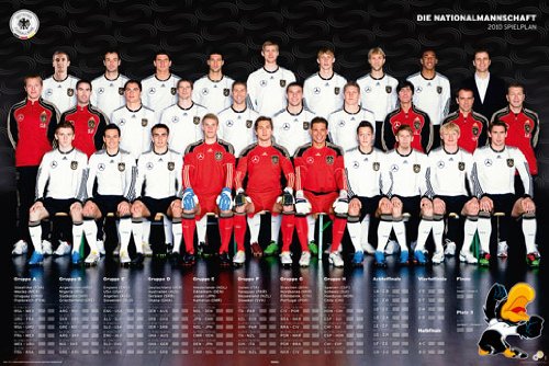 Empire 332158 DFB Team Fu&szlig;ball Natiolmannschaft 2010 - Poster - 91.5 x 61 cm