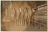 IMAGE OF Photo Doffer boys in Globe Cotton Mill, Augusta, Ga. Location: Augusta, Georgia. 1909