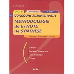 M�thodologie de la note de synth�se