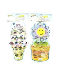 24 Packs of 126Pc Stick On Earrings