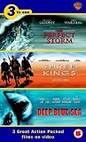VHS : Action Pack: Perfect Storm, Three Kings, Deep Blue Sea