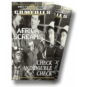 Africa Screams & Check & Double Check [VHS]