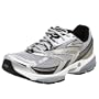 Brooks Men's Glycerin 7 Running Shoe,White/Silver/Black,12 D