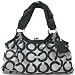 AUTHENTIC COACH PARKER OP ART SATCHEL 13441 (BW/Black)