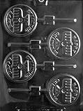 HAPPY CHANUKAH CANDLE LOLLY Religious Candy Mold Chocolate