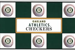 Oakland Athletics Checkers