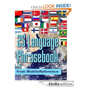 FREE 25 Language Phrasebook from Mobile Reference (Mobi Travel)