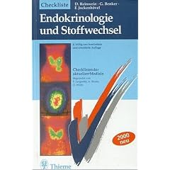Checklisten der aktuellen Medizin, Checkliste Endokrinologie und Stoffwechsel