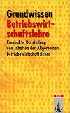 Produkt-Bild: Grundwissen Betriebswirtschaft. (Lernmaterialien)