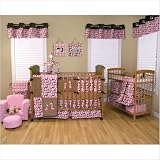 Bundle-39 Kenya Crib Bedding Collection (4 Pieces)