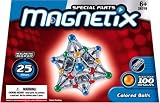 Magnetix 25CT Coloured Balls & Bars