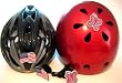 Helmtops 14N US Flag & Red Butterfly Bike Helmet Charms