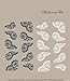 Black White Round Daisy Lace Nail Wraps Art Water Transfer 20pcs Decal So Beautiful by NailiciousTen - ST8088