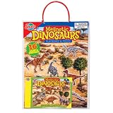 Dinosaurs Magnetic Play Board and Book Set by Shure