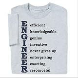 Engineer Qualities T-shirt