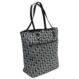 �N���X�`������f�B�I�[�� CHRISTIAN DIOR �u���b�N ���S�W���K�[�h LOG44109 �g�[�g�o�b�O