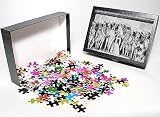 Photo Jigsaw Puzzle of DECLARATION OF INDEPENDENCE. Benjamin Franklin, at his printing press holding a from Granger Art on Demand