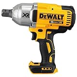 DEWALT DCF897B 20V MAX XR Baretool High Torque 1/2" Impact Wrench with Hog Ring Retention Pin Anvil 