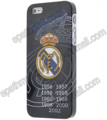 Real Madrid CF for IPhone 5 5s Black case cover