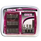 The Original Pink Box PB29BS Quick Change Screw and Driver Bits Set, 29-Piece