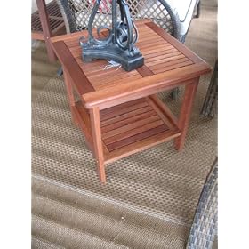 Chesapeake Premium Wood Outdoor Side Table by Ewins