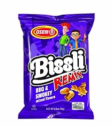 Osem Bissli Remix Snack, 2.5-Ounce Packages (Pack of 24)