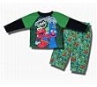 Elmo, Oscar, and Grover "Fun Readers" 2 piece. Long-sleeve, long-legged Pajama Set for Toddlers