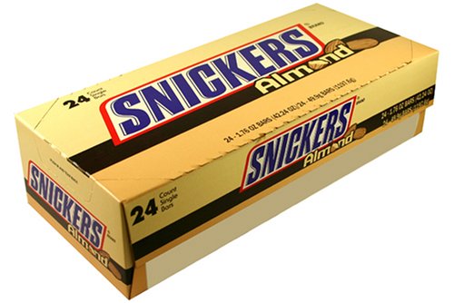 Snickers Almond 24 Bars by Mars