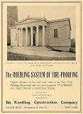 1904 Ad Roebling Construction Granite Lodge Bunker Hill Mass. Vinal Architecture - Original Print Ad