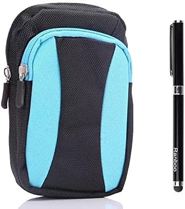 Ranboo Universal Multifunctional Outdoor Sports Climbing Cycling Hiking Camping Travel Bag / Nylon Hook Mobile phone Pouch Case bag / Belt Waist pocket Money Purse for iphone 6 plus,Samsung Galaxy Note 4,iphone 6,Note 3,Note Edge,Samsung S5,S4,iphone 5s,Nokia Lumia,Sony Xperia Z2, LG G3,G2 ,HTC One Max ,M8 ,M7 + 2 in 1 stylus pen