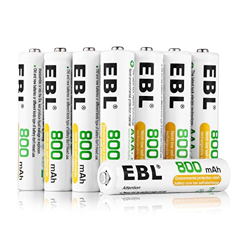 EBL AAA 800MAH Rechargeable Battery (12 Pack)