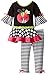 Rare Editions Baby Baby Girls' Ladybug Applique Legging Set