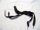 shoe laces shoelaces shoe lace shoelace retro thick color fat 1 inch wide shoelace, 14 - black