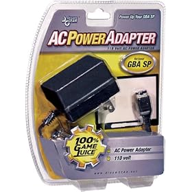 AC Power Adapter Game Boy Advance SP with Screen Protector