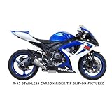 06-07 SUZUKI GSXR750: YOSHIMURA R-55 FULL SYSTEM EXHAUST - STAINLESS STEEL WITH... by Yoshimura