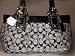 COACH CLASSIC SOHO SIGNATURE BLACK/WHITE PLEATED TOTE BAG PURSE~F13742