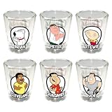 Family Guy Shot Glass Set of 6