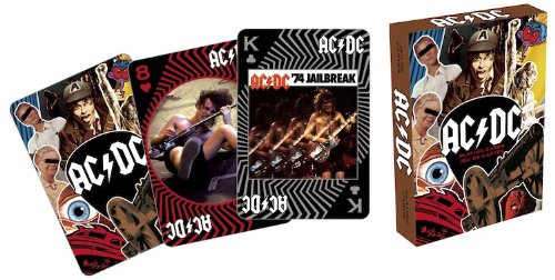 AC DC Playing Cards