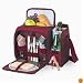 Malibu - Burgundy/Burg Grape - Deluxe Tote