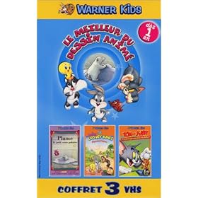 Coffret Le Meilleur du Dessin anim� 3 VHS : L'Ours, plume / Tom et Jerry : Les Meilleurs courses poursuites / Baby Looney Tunes : Joyeuses P�ques