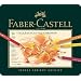 Faber-Castell 110024 - K�nstlerfarbstifte Polychromos, 24 St�ck in Metallbox