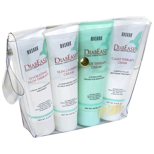 Masada DiabEase Hydrating Skin Therapy, Skin Calming Cream, Foot Therapy Cream, Callus... by DiabEase