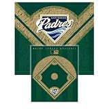 San Diego Padres MLB Diamond Fleece Team Blanket/Throw (60x50)