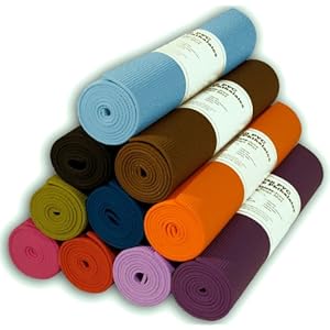 Yoga Mat 1/4x72 Extra Thick 14 Colors Non-Toxic PER Phthalate Free Clean PVC (TM) by Bean Products