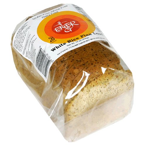 Ener-G Foods White Rice Flax Loaf, 16-Ounce Units (Pack of 6)