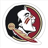 FLORIDA STATE SEMINOLES MASCOT MAGNET-FLORIDA STATE SEMINOLES MAGNET-PERFECT FOR YOUR CAR OR ANY METAL SURFACE
