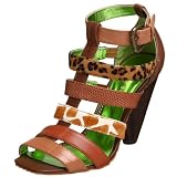 Cindy Says Womens Madrid Strap Mid Heel Sandal