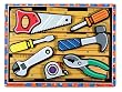Melissa and Doug Tools Wooden Chunky Puzzle